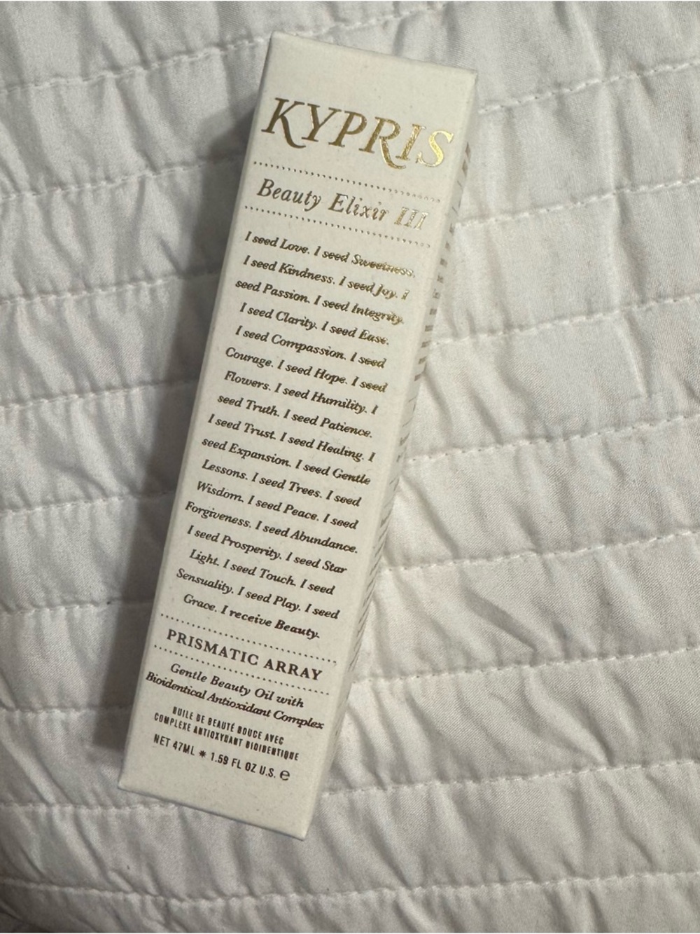 KYPRIS Beauty Elixir III: Prismatic Array Moisturizing Face Oil